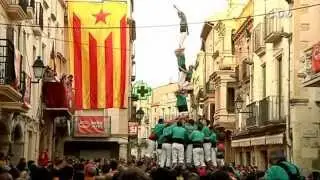 Castellers de Vilafranca - Pd7f - Aniversari Minyons de l'Arbo&ccedil; 2014 (PTV)