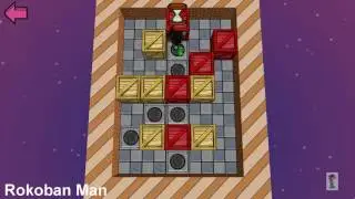 Boxxle II Level 7 played on Rokoban for Windows