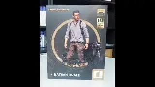Uncharted Movie Nathan Drake Deluxe Edition  1/10 Iron Studios Statue unboxing