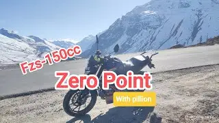 Lachung to Zero point ride 150cc bike #travel #riders #motorcycle #northsikkim #Lachung 