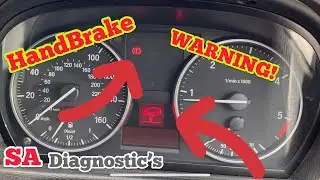 BMW Ex 1 3 Как сбросить сервис лампы ручного тормоза 5DE0 ИСПРАВЛЕНО!!