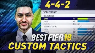 FIFA 18 NEW 40-0 FUTCHAMPIONS FORMATION - BEST CUSTOM TACTICS & PLAYER INSTRUCTIONS