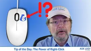 Tip of the Day: The Power of Right-click