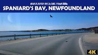 🚗 Scenic 4K Drive Through Spaniard&rsquo;s Bay, Newfoundland 🇨🇦 | Coastal Beauty & Tranquility