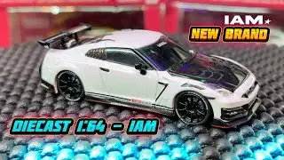 NEW NEW NEW BRAND of Diecast 1:64 : IAM - R35 GTR Hengs Garage - King of IAM Bangkok 2024 | Badass