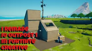 I remade Io outpost 1 in Fortnite creative #fortnite #fortnitecreative