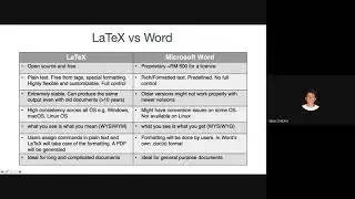 How to Write A Thesis in Latex by Dr. Cheah Wee