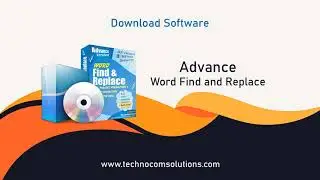 How to find and replace  multiple Words in word files? Advance Word Find & Replace Tool Software