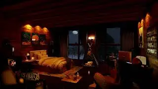 ASMR Keyboard & Crackling Fireplace Sounds | Sleep, Study, Focus | 3 Hours