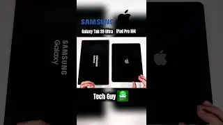 Samsung Galaxy Tab S9 Ultra vs iPad Pro M4 🔥Speed Test Comparison:🥀🔥👨&zwj;💻#shorts #viralvideo