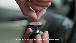 How to Install Magnetic In-Car Phone Holder