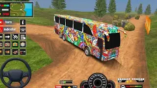 Coach Bus Simulator India🥵Off-roadDriving Bus Game | New Update  FullGameplay Video Part #8