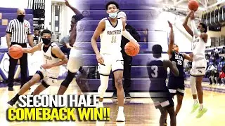 THEY FLIPPED THE SWITCH! Larry Hughes Jr. DROPS 25 POINTS IN A COMEBACK WIN! CBC vs. SLCA Highlights