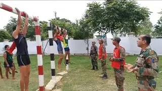 Тяжёлое испытание армейской Бхарти | Подтягивания/Отжимания/Бревно | IndianArmy