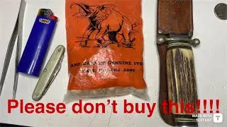 How to tell if ivory is real also please don&rsquo;t buy it