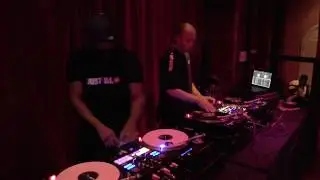 Mista Sinista & Rob Swift (X-Ecutioners) at Hudson Terrace