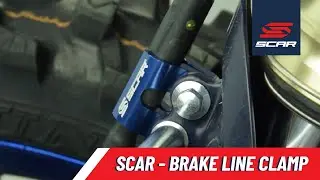 How to install SCAR Brake Line Clamp | Comment installer Guide Durite de Frein - SCAR Technical Tips