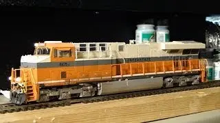 Custom Intermountain NS ES44AC #8105 Interstate Heritage Unit