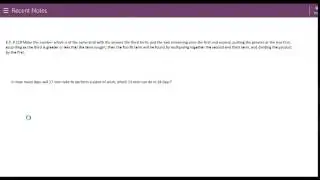 Finding Unknown Quantities