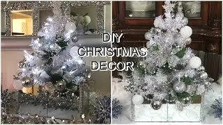 💎🎀DOLLAR TREE DIY CHRISTMAS DECOR | MIRROR CHRISTMAS TREE | PETALISBLESS 🎀💎