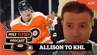 Former Flyer Wade Allison joining KHL on a one-year deal | PHLY Sports