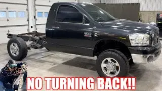 New Cummins Build Gets CHOPPED!!!! This Job is ROUGH!!!