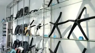The simple and modern appearance makes the plastic office chair legs match various styles of office