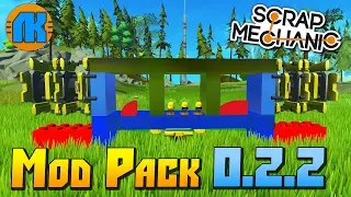 Scrap Mechanic \ MOD PACK 0.2.2 !!! \ СКАЧАТЬ СКРАП МЕХАНИК !!!