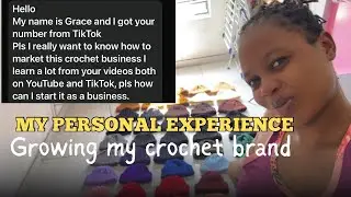 Q&A| beginner guide to grow a crochet business🏷️