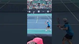 Miami Open 2024 - Dennis Shapovalov vs Stefanos Tsitsipas #tennis #masters1000 #miamiopen
