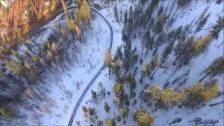 DJI Inspire 1 near Robinsons Flat Campground