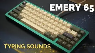 Typing Sounds: Emery 65 with Tecsee Ice Candy