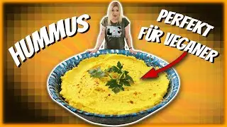 Wie du den BESTEN HUMMUS machst, der gesund und lecker ist! [schnell & einfach]