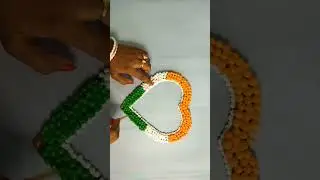 Independence day craft ideas | Tricolour Love show piece | DIY | Independence day 2023