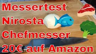 Review / Messertest Nirosta Kochmesser