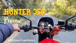 Hunter 350 After 1000 KMs: Ride Experience, Review & Tips (POV 4K)