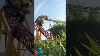 I love ❤️ the ride Dash away, Slinky! 🎢 #slinkydogdash #disneyworld #enjoy