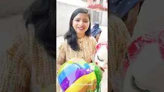Ninni ne Tree Society ke liye Holi ki Shopping ki 🥳❤️
