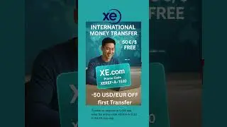 XE Money Transfer: Free &euro;50 Gift Card 💸🔥