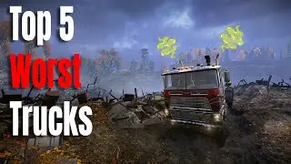 Top 5 Worst trucks (Snowrunner base game)