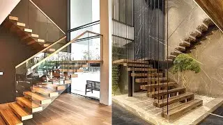 Sleek and Sophisticated:  TOP NEW Staircase Ideas for Luxury Homes