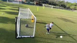 Game Scenario | Crosses under Pressure | Cutback Goal Defense 2