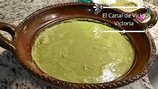 El mole verde, auténtico pipian tradicional