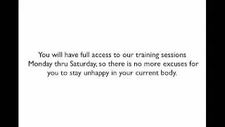 21 Day Drop a Dress Size with Locust Valley Personal Trainer