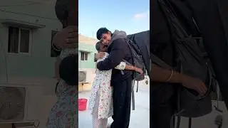 Surprise visit to India 😭&hearts;️ #mom #youtube