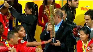 Premiación de América, campeón de la Liga Femenina 2019