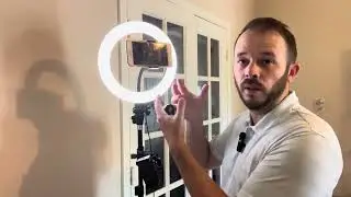 Review: LUXSURE Selfie Ring Light with Stand & Tripod for Phones, Overhead Phone Mount #amazonfinds