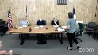 Westport, Indiana Monthly Town Council Meeting - June 14, 2021
