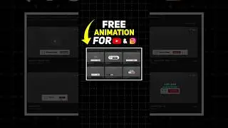 Free YouTube Subscribe & Instagram Follow Animation &ndash; No Watermark! 😍