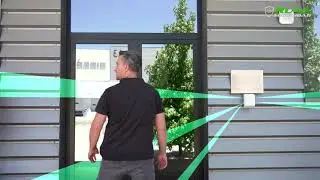 DETECTOR PIR DE TIPO CORTINA BIDIRECCIONAL DUALCURTAIN PARA ALARMA AJAX DE EXTERIOR